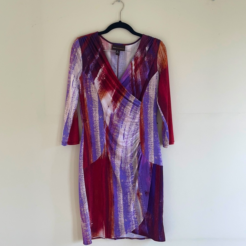 Fitted multicolor dress